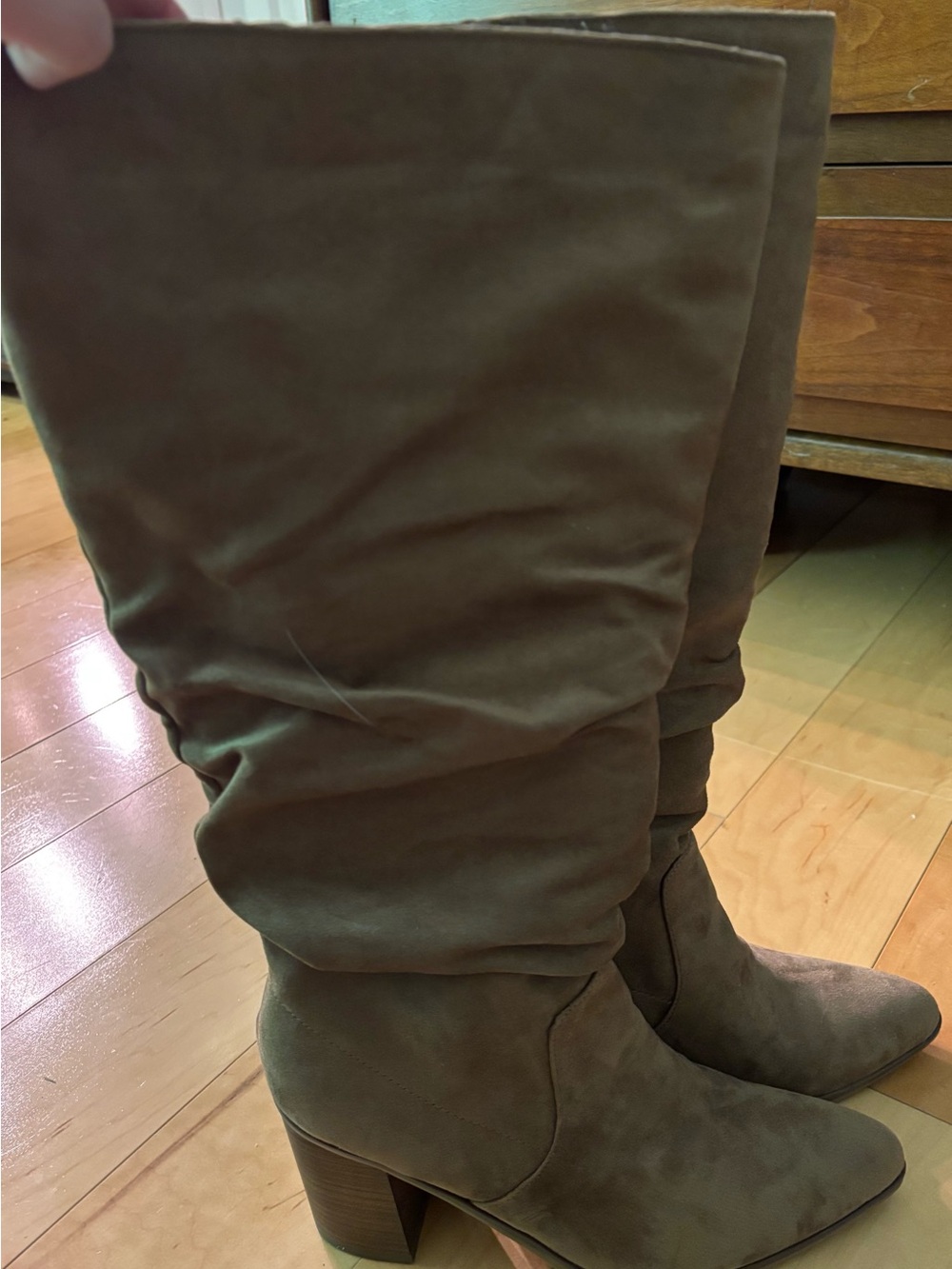 Target Universal Threads 9.5 wise calf tall heeled boots - Picture 2 of 4